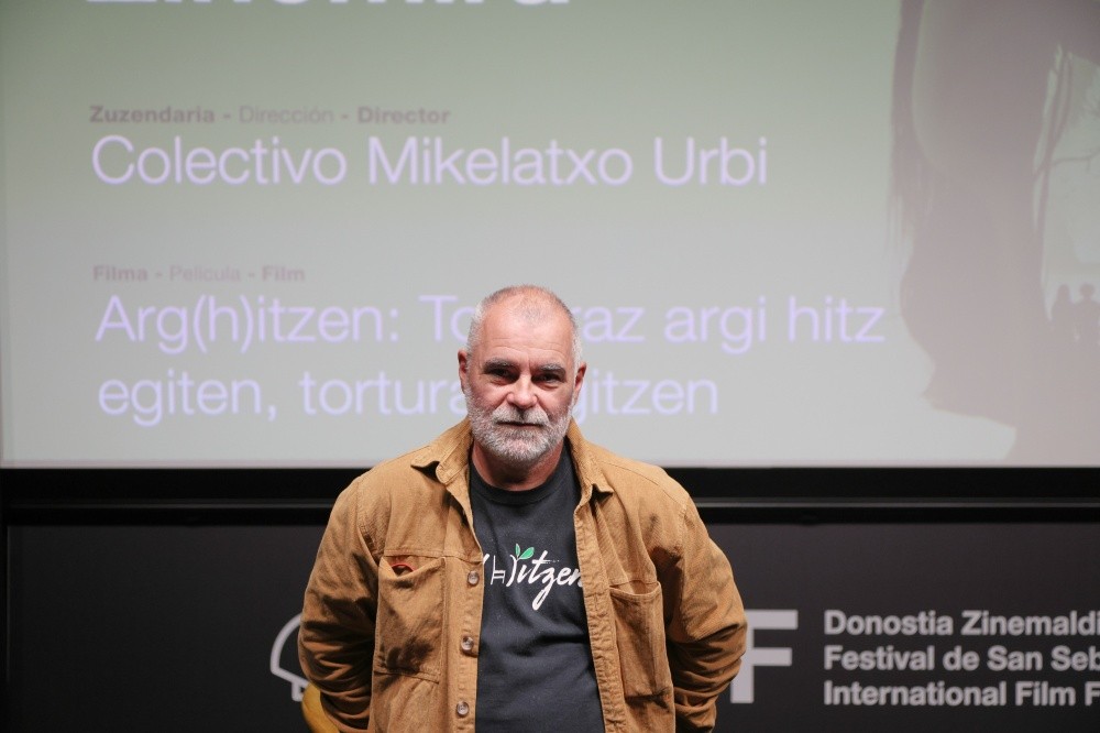 Torturaz argi hitz egiten duen dokumentala ikusteko aukera