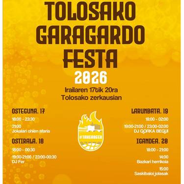 Tolosako Garagardo Festa