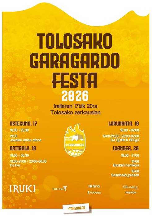 Tolosako Garagardo Festa