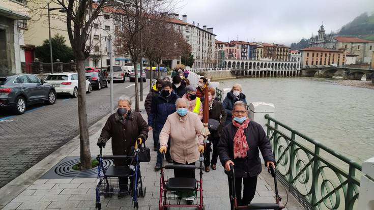 Mugi Tolosa ekimenak egin du urteko lehen irteera