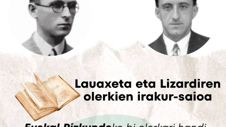 Lauaxeta eta Lizardiren olerkien irakurketa saioa