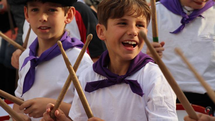 Herriko festetako haur danborradan izen emateko epea zabalik