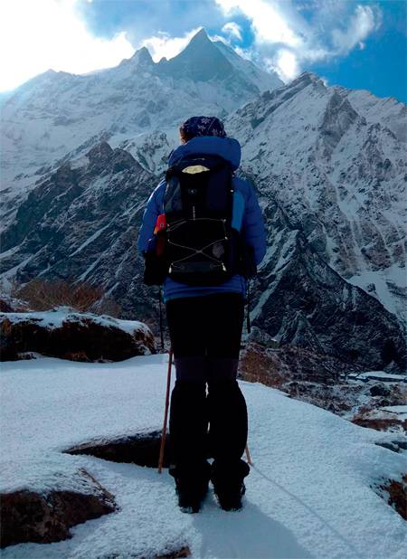 'Annapurnaren magalean pausoz pauso' ikusentzunezko proiekzioa